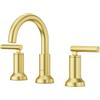 Pfister Capistrano LF049CSOBG - Rubinetto per lavabo da bagno, 20 cm, 2 maniglie, 3 fori, finitura oro spazzolato