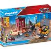 PLAYMOBIL City Action 70443, Mini Escavatore con Cantiere, dai 5 Anni