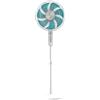 Cecotec Ventilatore a Piantana EnergySilence 610 Max Flow a portata massima 70 W, diametro 16, 7 lame, timer 2 ore, 4 velocità, oscillazione a 90º e altezza regolabile fino a 130 cm, Bianco + Blu
