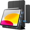 JETech Custodia Magnetica per iPad (A16) 11a/10a Generazione (2025/2022), Attaccamento Magnetico, Sottile Cover con Auto Svegliati/Sonno (Nero)