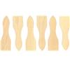 Fackelmann 8641650 - Set di 6 spatole per raclette in legno, colore: Marrone