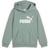 PUMA Ess No. 1 Logo Hoodie FL PS, Felpe con Cappuccio Unisex - Bambini, Green Moon, 110