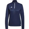 adidas Entrada 22 Training Top, Maglia Lunga Donna, Team Navy Blue 2, L