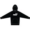 PUMA Ess No. 1 Logo Hoodie TR G, Felpe con Cappuccio Bambina, PUMA Black, 164