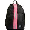 Invicta Zaino Scuola Strong, Doppio Scomparto con Tasca Porta PC, Tasca Porta Borraccia, Tasca con Organizer, Maxi Capiente, Unisex-Bambini e Ragazzi, Nero/Fucsia, 38lt