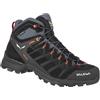 Salewa Alp Mate Mid Scarponi da Trekking da Uomo, Nero, 11.5