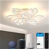 Sky angle Plafoniera LED Dimmerabile ALEXA e Google Home, Lampada da Soffitto Moderna per Soggiorno Camera da Letto Sala da Pranzo Bagno
