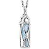 Engelsrufer - Catena per Collana Argento Sterling Agata Donna, Argento, Länge: 60 cm - ERN-Heal-BA-M