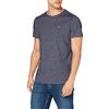 Tommy Jeans TJM XSLIM JASPE C NECK EXT, S/S Knit Tops Uomo, Blu (Twilight Navy), M