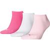PUMA Sneaker, Calzini Unisex - Adulto, Rosa 100, 35-38 (Pacco da 3)
