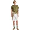United Colors of Benetton Bermuda 4un459548 Pantaloncini, Bianco Ottico 101, 56 Uomo