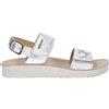 Geox J Sandal Costarei Gi, Sandali Bambine e ragazze, Argento (Silver C1007), 29 EU