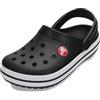 Crocs Crocband Clog T, Zoccoli Unisex - Bambini e Ragazzi, Nero, 25/26 EU