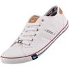 Mustang 1099-302 Sneaker, Scarpe da Ginnastica Basse Donna, White White 1, 39 EU