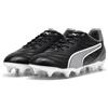PUMA King PRO MXSG, Scarpe da Calcio Unisex-Adulto, Black White-Cool Dark Gray, 46 EU