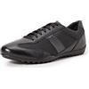 Geox U Wells A, Sneakers Uomo, Blu (Navy), 41 EU