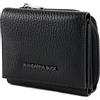 Mandarina Duck Mellow Leather Wallet, Accessori da Viaggio-Portafogli Donna, Nero, Taglia Unica