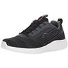 Skechers Bounder 52504, Scarpe Uomo, Navy Mesh Pu Trim, 44 EU