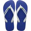 Havaianas - Top Brasil Logo, Infradito Comode, Resistenti e Leggere con Suola Antiscivolo, Bandiera del Brasile sulle Strisce, Unisex Adulti, 33/34 EU