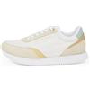 Tommy Hilfiger Donna Sneakers da Runner Essential Sportive, Multicolore (White/Breezy Blue), 38