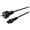 StarTech.com Cavo di Alimentazione per Notebook da 2 m; Cavo Elettrico Schuko EU a C5, 2.5A-250V, 18AWG; Cavo Alimentazione AC di Ricambio per Alimentatori per la Ricarica di Laptop (PXTNB3SEU2M)