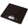TERRAILLON Bilancia da Cucina Elettronica - Tare, Conversioni Liquide, Maniglia Integrata, Portata 5 kg, Precisione 1g - Ultra Sottile - Classic Black - Nero