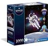Clementoni Puzzle Adulti - Nasa 1000 Pezzi - Divertimento per Adulti, Made in Italy, Esclusiva Amazon, 80506