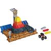 Hot Wheels - Hot Wheels Monster Trucks Arena degli Scontri Bone Shaker, Sfida Demolizione, include 1 esclusivo Bone Shaker e 3 auto da demolire, giocattolo per bambini 4+ Anni, HNB96