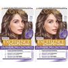 L'Oréal Paris 2x L'Oréal Paris Excellence Cool Creme Colorazione Capelli Permanente Triplo Trattamento Azione Protettiva Illuminante Colore 7.11 Biondo Ultra Freddo - 2 Confezioni