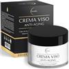 Krealis 100ml - Crema Viso Antirughe, Crema Idratante Viso con Acido Ialuronico, Coenzima Q10, Vitamina C Giorno e Notte, Crema Antirughe Donna e Uomo, anche per Contorno Occhi.