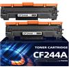 CJTR CF244A 44A Toner【4.000 pagine】- Compatibile con HP CF244A 44A Nero, per Laserjet Pro M15a M15w M15 M14-M17 pclms & MFP M28w M28a M28 M28-M31
