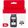 YesInk PG-545XL Sostituzione per Canon 545 XL PG 545 PG-545 Cartucce d'inchiostro per Canon Pixma MX495 MX490 iP2850 iP2840 MG2450 MG2455 MG2550 MG2950 MG2550S MG2555 MG2555S (1 Nero)
