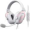 Redragon H510 Zeus Cuffie da gioco cablate - Audio surround 7.1 - Cuscinetti auricolari in memory foam - Microfono rimovibile - Cuffie multipiattaforma - PC, PS4 /Series X, NS