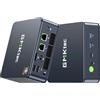 GMKtec Nucbox M5 Plus Mini PC Gaming - Mini computer AMD Ryzen 7 5825U con 32GB (2x16GB) DDR4, SSD PCIe 3.0 da 512GB, Micro PC con Doppia LAN 2,5G e Triple Display - Nero