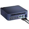Beelink EQ14 Mini PC, Processore Intel N150 (4C/4T, fino a 3,6 GHz), 16 GB di RAM DDR4, SSD M.2 da 1 TB, Mini Computer con TDP di 25W, Display Dual 4K, Dual 1000M LAN/WiFi 6/BT 5.2/Type-C