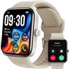 TOZO S4 Orologio Intelligente Uomo Donna con 1.78" Schermo Smartwatch IP68 con Multipla Funzione di Salute e Vida 100+ Modalità Sportive Oro