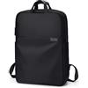 GOLF SUPAGS Zaino Porta PC 17 Pollici, Impermeabile per Uomo e Donna, per Notebook, Laptop, Scuola, Lavoro o Viaggio - Nero