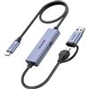 BENFEI Scheda di acquisizione video/audio USB C che supporta Full HD 1080P 60FPS per streaming, registrazione, gioco, compatibile con Switch, PS4, PS5, Xbox, funziona con PC/Windows/Mac OS