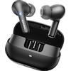 TOZO E2 Cuffie Bluetooth 5.3 con ORIGX Acustica ENC Chiamate Ultraleggero EQs Regolazione Gioco Modalità 30 Ore Riproduzione USB Tipo C Nero
