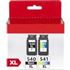YesInk PG-540XL CL-541XL Sostituzione per Cartucce Canon 540 541 Canon PG-540 CL-541 compatibili per Canon PIXMA MG3650 MG3550 MG4250 Stampante (1 Nero, 1 Tri-colore)