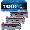 MYCARTRIDGE TN2420 Toner Compatibile per Brother TN2420 TN-2420 per Brother HL-L2350dw MFC L2710dw L2710dn MFC-L2750dw HL-L2375dw L2370dn DCP-L2510d(3 Nero)