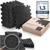 BeMaxx Tappeto Palestra Tappetino Fitness da Ginnastica a Puzzle - Pavimento Protettivo Incastro Tatami Gomma Allenamento Protezione Sport| Materassino Gommato Mattonella Pavimentazione per Home Gym Manubri