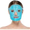 ACWOO Maschera Rinfrescante per Il Viso, Maschera per Occhi Riutilizzabile, Maschera Caldo Freddo per Occhi Gonfi, Occhi Stanchi, Mal Di Testa, Hangover, Emicrania (Blu)