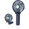 Jsdoin Ventilatore portatile, Ventilatore portatile ricaricabile tramite USB con mini ventilatore da tavolo pieghevole a 3 velocità Ventole silenziose per raffreddamento da tavolo per interni