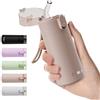 Exllena Borraccia Piccolo con Cannuccia 150ml, Bevi con Una Sola Mano, Thermos Piccolo A Tenuta Stagna - Doppia Parete Inox, Ideale per Caffè, Palestra e Viaggi (Marrone Caffè)