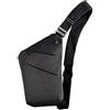 BROADREAM Borsa da Viaggio Antifurto da Uomo Donna, Borsa da Petto Crossbody Multitasche Impermeabile Tasca sul Petto Portatile per ciclismo passeggiate arrampicate