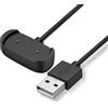 QEINZOY Caricatore per Amazfit GTS 2/2e, GTS 2 Mini/GTS 4 Mini, GTR 2/GTR 2e, Bip 5/Bip 3/3 Pro, Bip U/U Pro, Active EDGE, Pop Pro, Zepp E Z Cavo di Ricambio Cavo di Ricarica USB 100cm