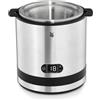 WMF - macchina del gelato 3 in 1, gelatiera per frozen yoghurt, sorbetto e gelato, capacità 300 ml con cucchiaio da gelato, in acciaio inox/cromargan opaco/colore argento