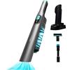 Cecotec Aspirabriciole Senza Fili Portatile Conga Rockstar Micro+. 200W, Digitale, 20kPa, Autonomia fino a 40min, 2 Modalità, Accessorio 2in1, Accessorio per Tappezzeria e Base di Ricarica Automatica