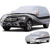 Holthly 10 strati Telo Copriauto SUV per Mercedes Benz GLC C200/C220/C250/C300/C350/GLC43/GLC63(2015-2025),100% copertura auto impermeabile,Telo Copri Auto per Esterno.